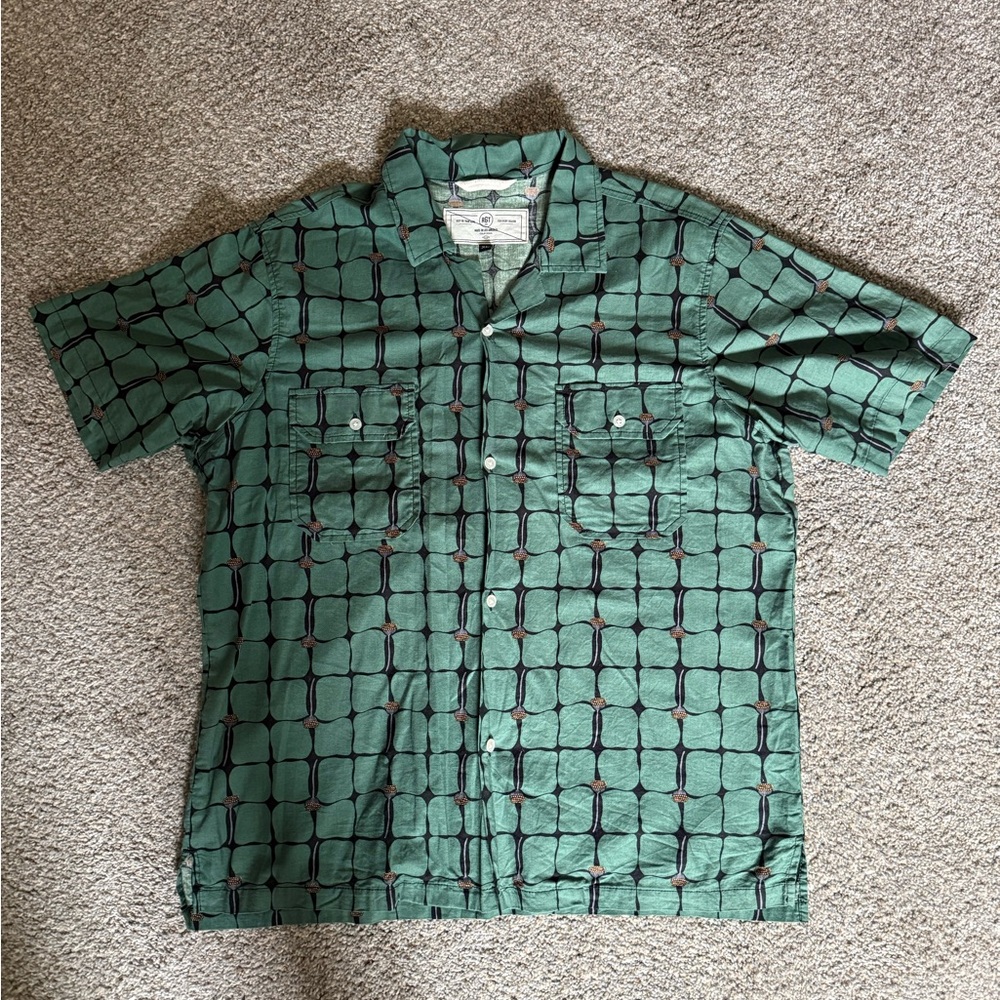 Rogue Territory Infantry Shirt Green Lotus size XL